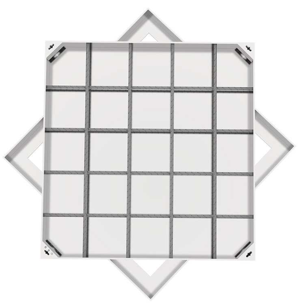 庐阳不锈钢方井展示